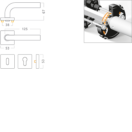 ACT servis -   Lida Pull RHR nerez PK