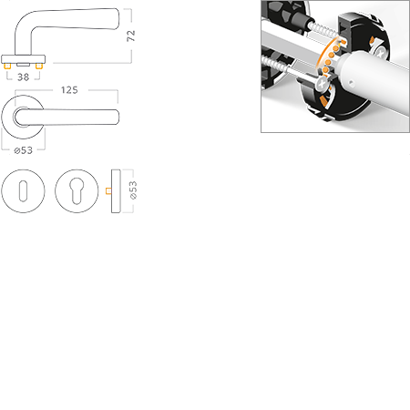 ACT servis -   Sira Pull R nerez PK