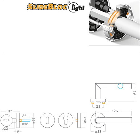 ACT servis -   Tipa Slide R nerez PK